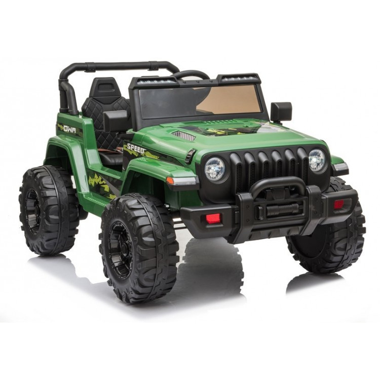 Elektrické autíčko - CH9956 - nelakované - zelené